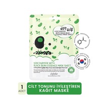 Niacinamide Ve Siyah Fasülye Ile Gözenek Karşıtı Kağıt Maske Mask