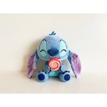0563 Sun-lfn-peluş Stıtch Lolipop 25 Cm Stch Mavi