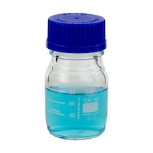 Simax Cam Otoklav Şişe 100 Ml - Vida Kapaklı Boş Şişe