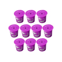Metabagua Keurig Doldurulabilir Kahve K-fincan Filtresi Için 2.0 / 1.0 Makine K 1m6y3l Mor