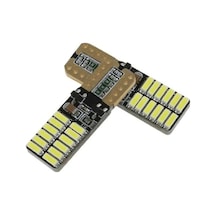 Astraled T10 Canbus Led Park Lambası,plakalık Gösterge Bagaj Tavan 12v, 5w, Beyaz, 2 Adet