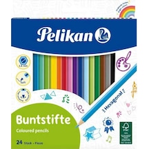 Pelikan Kuru Boya Kalemi 24 Lü 724013 Çok Renkli