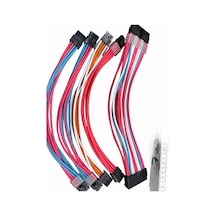 24 Pin Kollu Uzatma Kablosu Ve 8 Pin Uzatma Kabloları Pc V