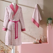 Taç Bambu Dreams Bornoz Set Fuşya S/m 000000001500215659 Fuşya