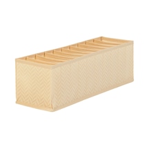 Tr 10 Bölmeli Bej Balıksırtı Çekmece Düzenleyici 11 X 41,5 X 12 Cm Genel