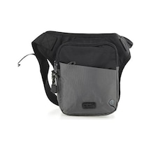 Ççs 31186 Motosiklet Bel Bacak Çanta Gri