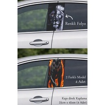 Aracınıza Stil Katan Kapı Direk Folyo Sticker Etiket
