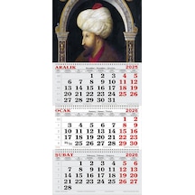 2026 Yılı Gemici Takvimi-fatih Sultan Mehmet