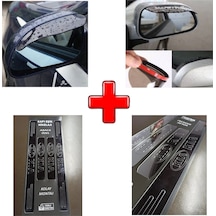 Kia Shuma Uyumlu Kapı Eşiği Ve Ayna Yağmur Koruyucu (554254273)