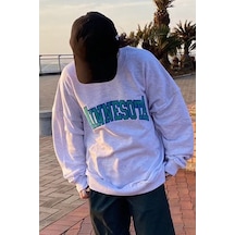 Mad Girls Gri Sweatshirt Mg1268