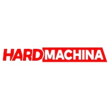 Hard Machine Sticker 17x17 Cm Kırmızı
