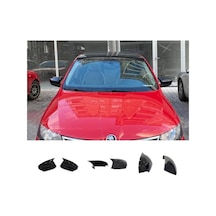 Scoda Fabia Mk3 Batman Yarasa Ayna Kapağı Piano Black / 2015-2021 Sinyalli
