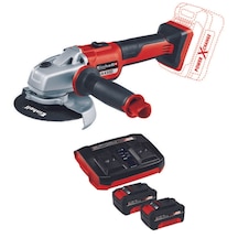 Einhell Axxio 18/125 2 x 4.0 AH Akülü Avuç Taşlama Twincharger Set