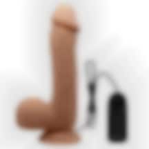 Morgece Yeni Nesil Çift Katmanlı 18,5 Cm Realistik Dildo Penis 89822468