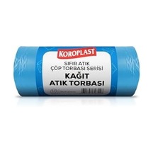 Kağıt Atıklar Çöp Torbası 10'lu 80 110 Cm, Yırtılmaz, Geniş Kapasite, Çift Katlı, Geri Dönüştürülebilir Kağıt Atıklar Çöp Poşeti, Kırtasiye, Matbaa, Ofis, Ev, Okul, Fabrika, Şantiye, Otel