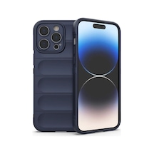 Newface - 764 - Apple iPhone Uyumlu 16 Pro Max Kılıf Optimum Silikon - Aconcept - - Lacivert