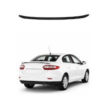 Renault Fluence 2009-2016 Arası Uyumlu Araca Özel Bagaj Spoileri Piano Siyah 1 Parça