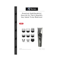 Premium Şekillendirici Hazırlık Ev Tipi 6 Başlıklı Saç Sakal Tıraş Makinesi