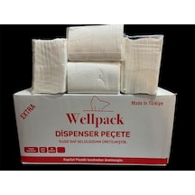 Wellpack Dispenser Peçete Ekstra Büyük 200 Lü 18 Paket İçerir