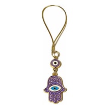 Hamsa El Nazarlık Araba Dikiz Aynası Süsü Nazar Boncuklu Araç Aksesuarı, Araba İçin Dekoratif