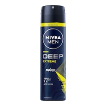 Nıvea Men Deep Extreme Sprey Deodorant 150 Ml - Güçlü Koruma Tarı