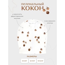 Mjolk Yenidoğanlar İçin Fermuarlı Kundak 262642975 Beyaz