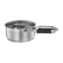 Silence Pro Sos Tavası 91960 - Paslanmaz Çelik 16 Cm İç Ölçeklendirme, 1.4 Lt Alüminyum Çekirdekli Kapsüllü Taban 0