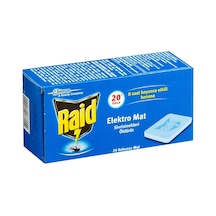 Raid Elektro Mat Sinek Kovar Tablet 35 G - 8 Saat Etkili Koruma 4'li Avantaj Paketi - 4 Adet Tarı
