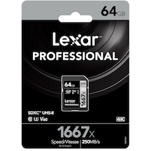 Lexar Professional 1667X 64Gb Sdxc Uhs-Iı Yüksek Hızlı Performans