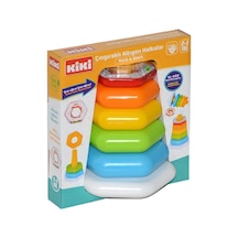 Ae-1510 Kiki Çıngıraklı Altıgen Halkalar Turuncu