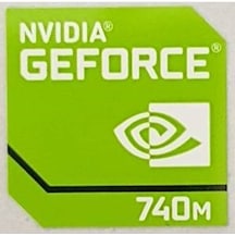 OEM Nvidia Geforce 740M Sticker Etiket D117