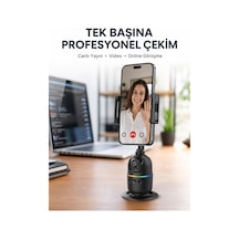 Canlı Yayın Ve Video Çekimleri İçin Otomatik Yüz Takipli Masaüstü Gimbal Yeni Nesil Çok Rnekli
