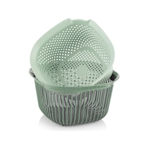 Selka Home 2 Parça Süzgeçli Kase 4000 ML 001