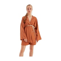 Kuşak Detaylı Salaş Kimono Stn139kce1059 Diğer