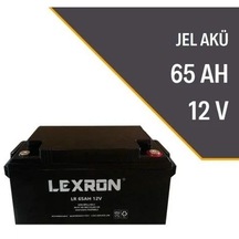 Lexron 65 Ah-12v Jel Akü