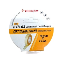 Yıldızlar Çift Taraflı Bant 18mmx25m