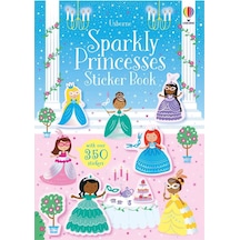 Sparkly Princesses Sticker Book Usborne Publishing