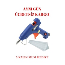 Sicak Silikon Tabancası 60w Anahtarlı 5 Mum Silikon Watt