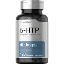 Horbäach 5-htp Hidroksitriptofan 400mg 120 Caps Aromasız