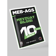 Meb Ags Mevzuat Bilgisi 10 Deneme Evp Akademi