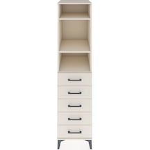 Kronos Dolap 3 Raflı 5 Çekmeceli 44x59x182 Aytaşı-aytaşı Aytaşı