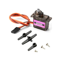 5v Mg90s Metal Dişli Servo Motor 180 Derece Dişli Kol Seti