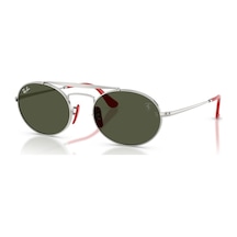 Ray-Ban Rb3775m F00731 54 Unısex Güneş Gözlüğü Metalik Gri