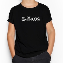 Satyricon Logo Siyah Çocuk Tişört