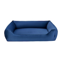 Hnrlıshp Pet Comfort Delta Lacivert Köpek Yatağı L 105x80cm