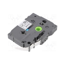 BROTHER P-TOUCH HSE-231-ISI İLE DARALAN MAKARON BEYAZ ÜZERİNE SİY