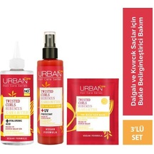 Urban Care Twisted Curls Hibiscus & Shea Butter Serisi 3'lü Set