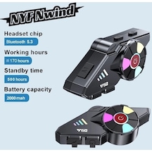 Novahub Y60 İntercom Motosiklet Kulaklık, Bluetooth Kurye Kask Kulaklık