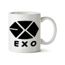 Kpop Exo Symbol İki Tarafı Baskılı Kupa Bardak Çok Renkli