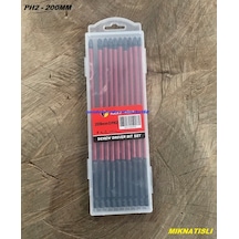 Kln Blk İmpact Ph2 20cm Uç Sac Vida Sıkma Ucu Yıldız Bits Uç Sunta Vida Ucu 10adet